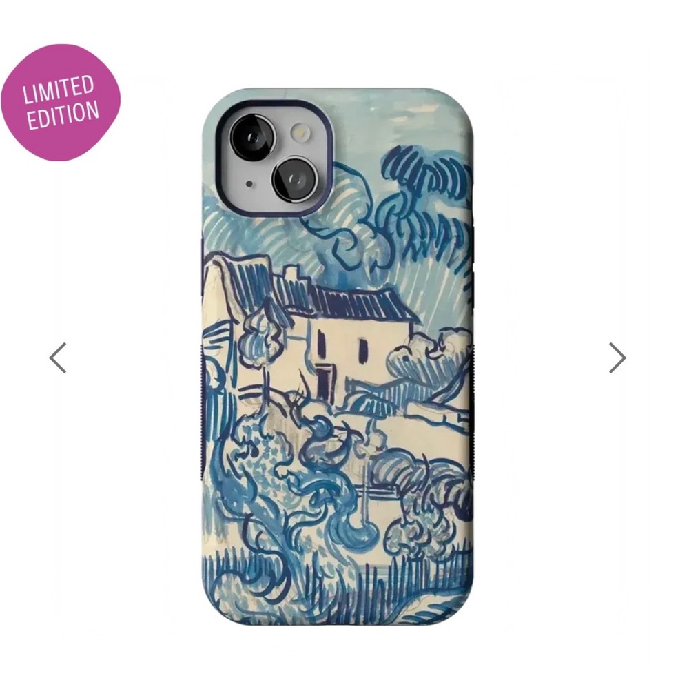 Casely iPhone 15 case - Blue and White Van Gogh